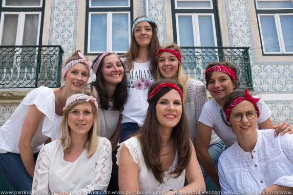 EVJF shooting photo Lisbonne