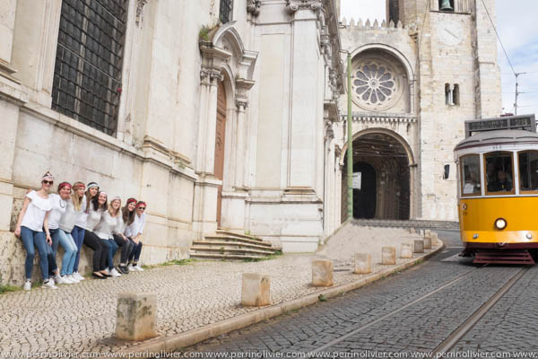 EVJF shooting photo Lisbonne